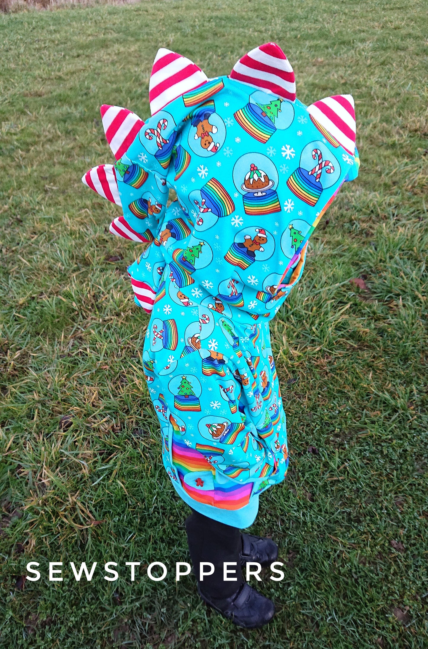 Ultimate hoodie over top