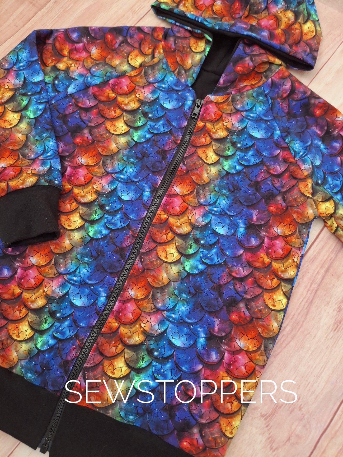 Zip-up hoodie
