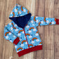 Zip-up hoodie (5-6yrs ready to ship)