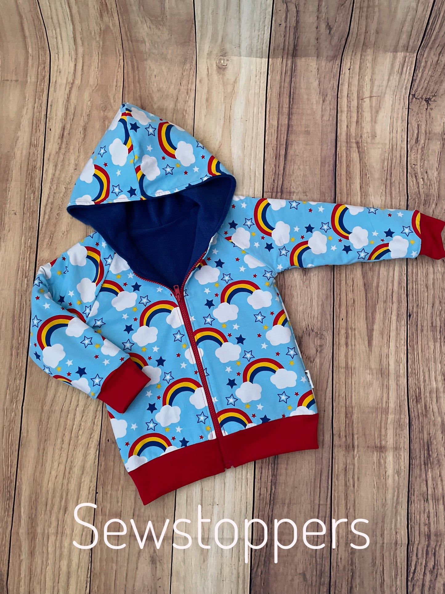 Zip-up hoodie (5-6yrs ready to ship)