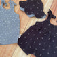 Play suits and matching reversible hat 3-6m (ready to ship)