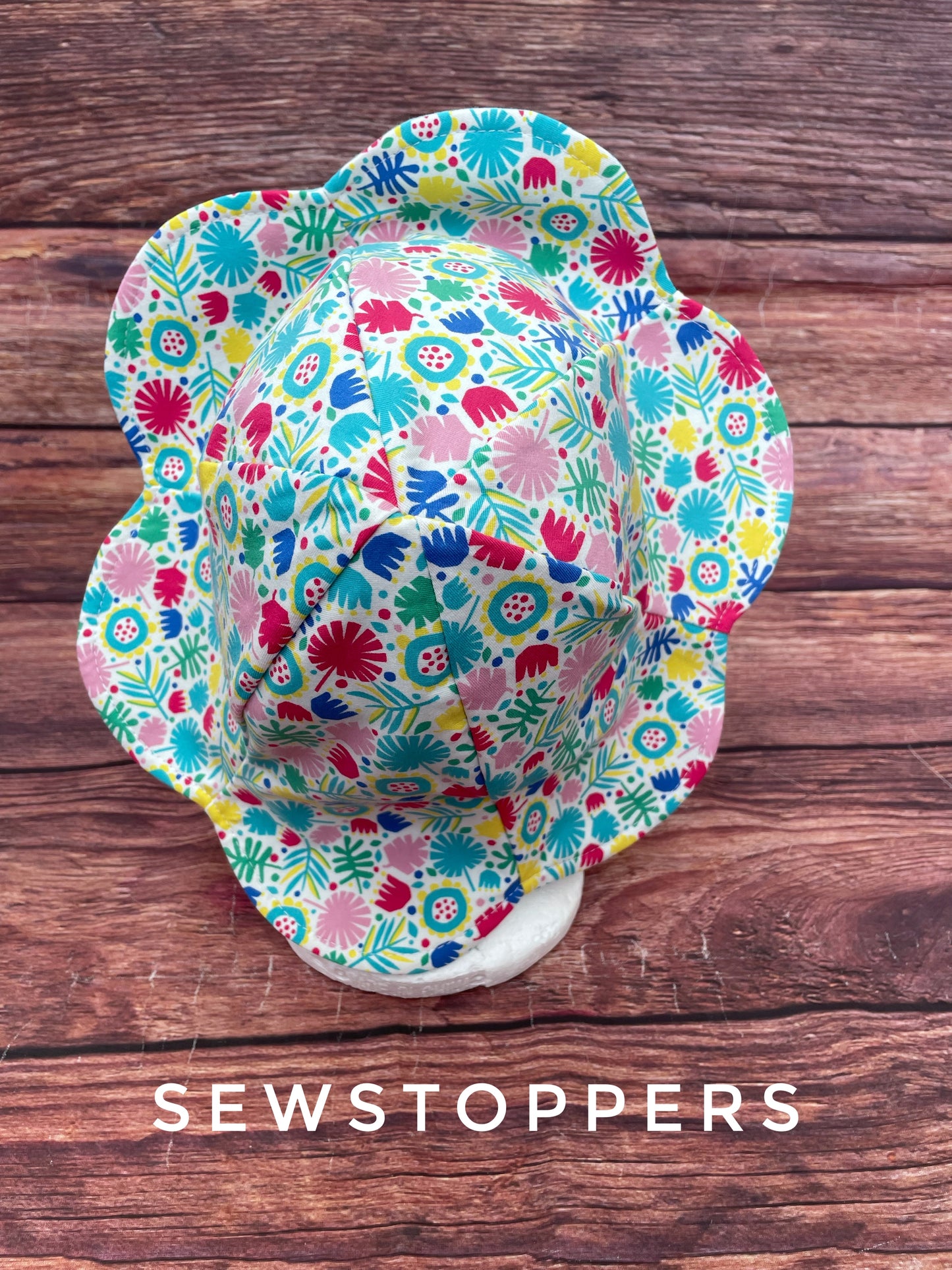 Petal Hat age 4-7yrs (ready to ship)