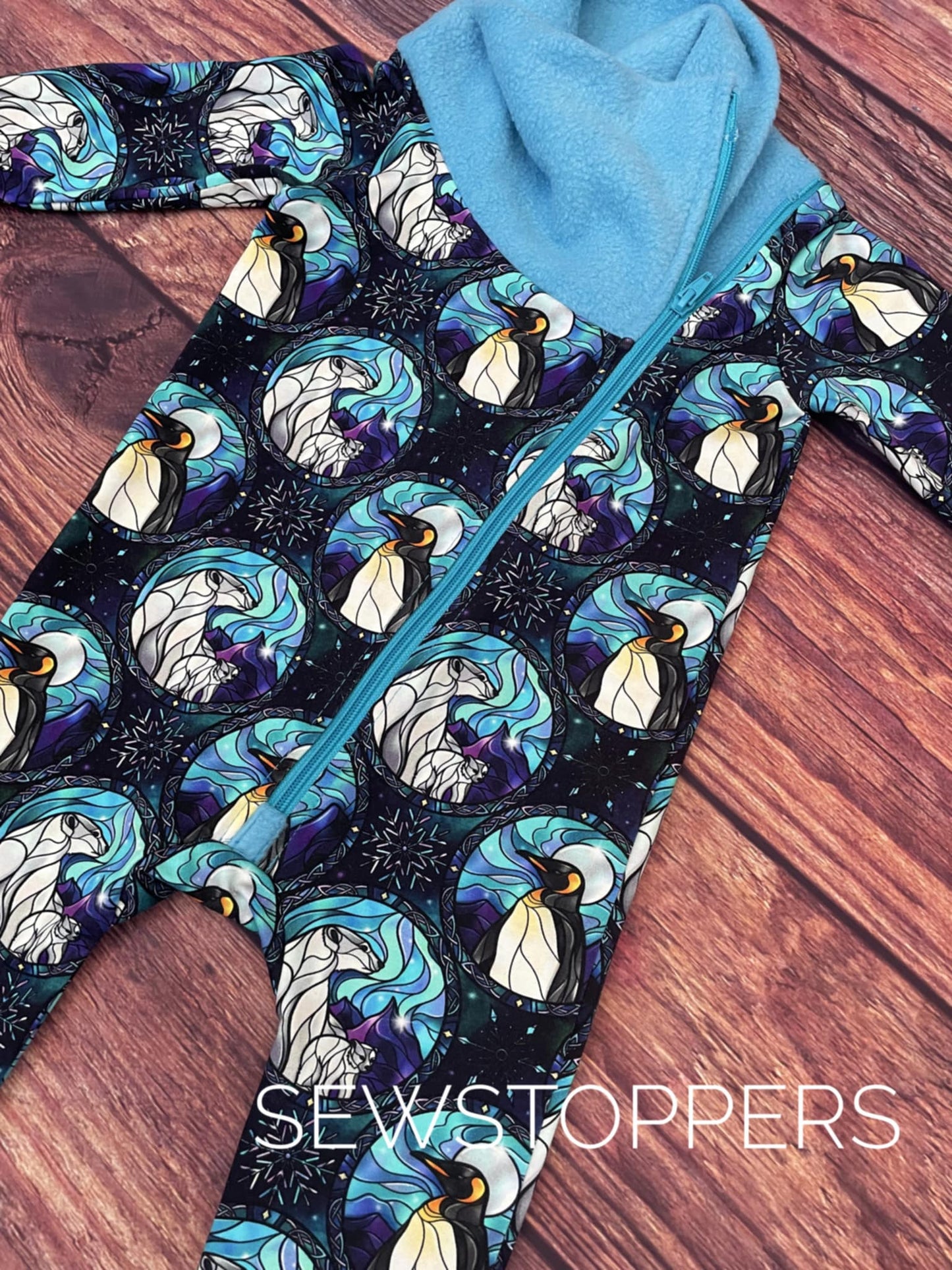 Cosy overall 9-12m (ready to ship)