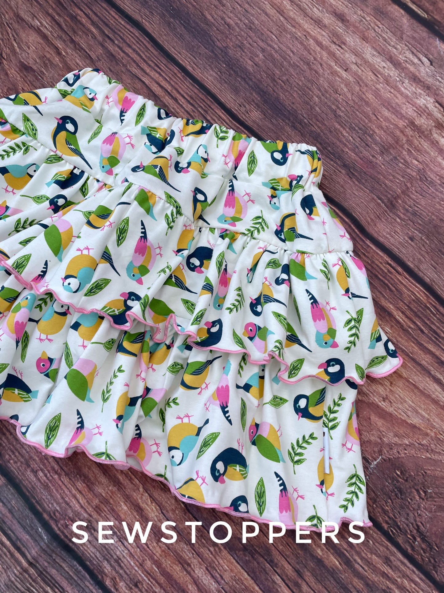 Rara ruffle skirt age 2-3yrs (ready to ship)