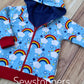 Zip-up hoodie (5-6yrs ready to ship)