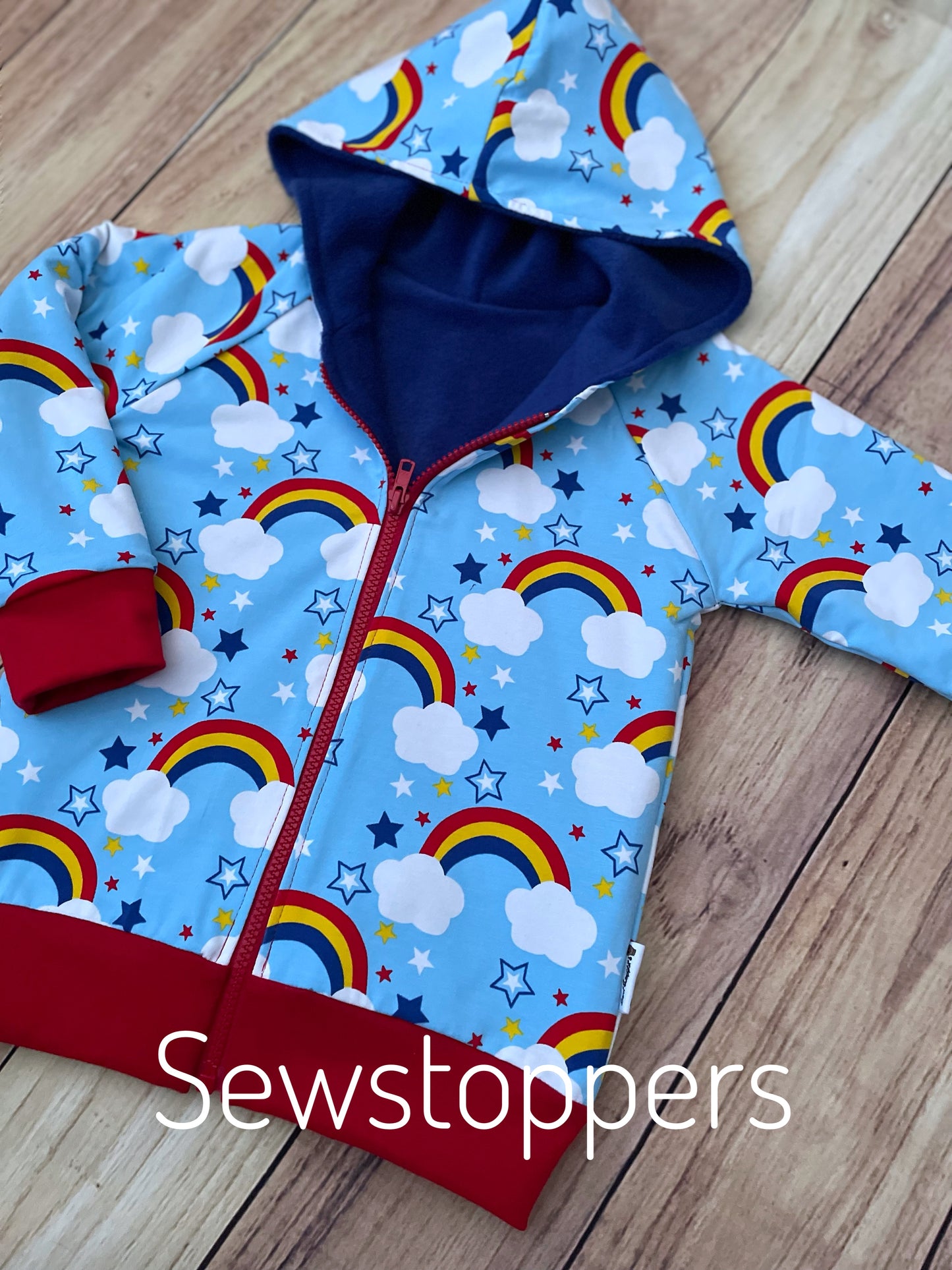 Zip-up hoodie (5-6yrs ready to ship)