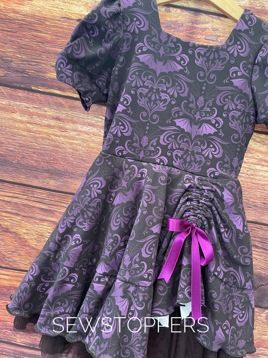 Princess puff dress ready to go (3-4yrs)