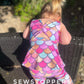 Twist back Peplem/Dress