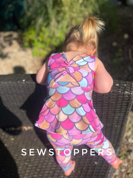Twist back Peplem/Dress