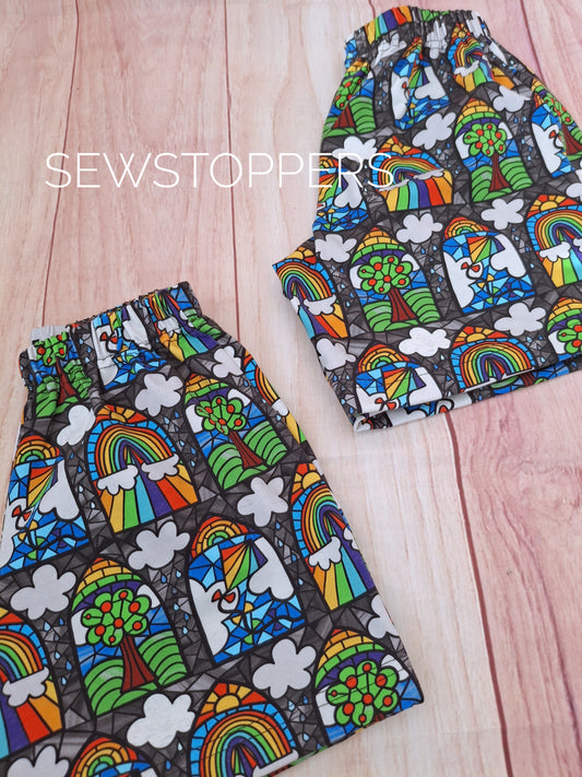 Baggy shorts 6-7yrs (ready to ship)