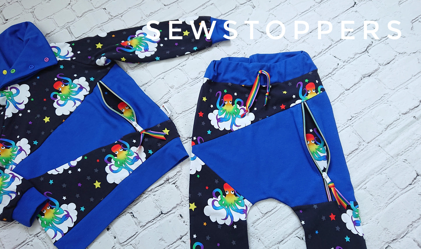 Drop Crotch Trousers
