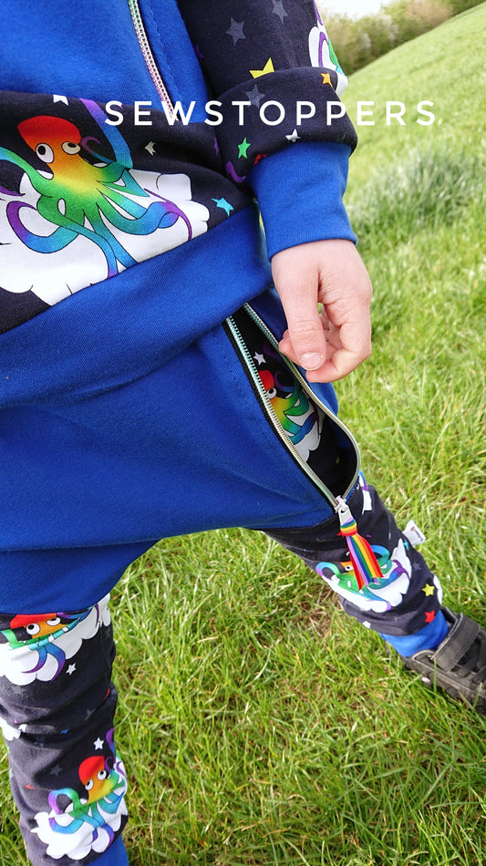 Drop Crotch Trousers
