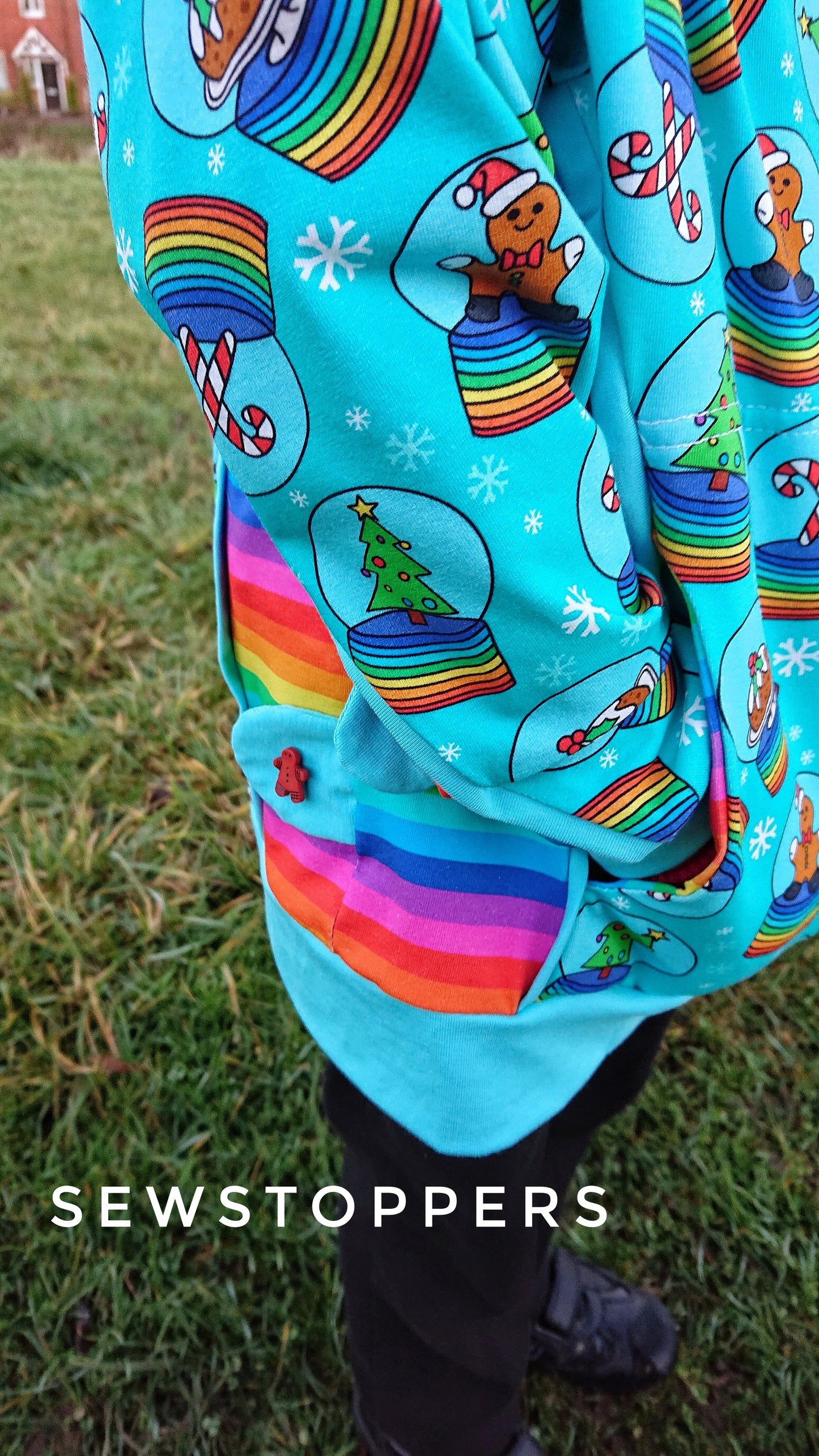 Ultimate hoodie over top