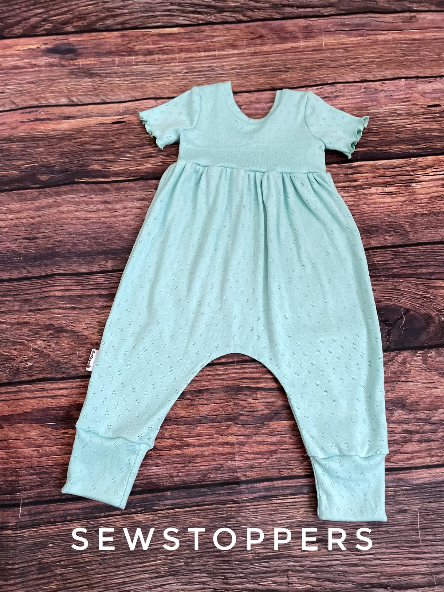 Wrap back Romper