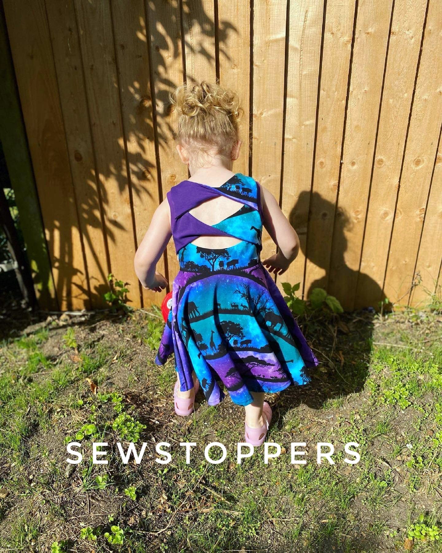 Twist Back & Twirl Dress