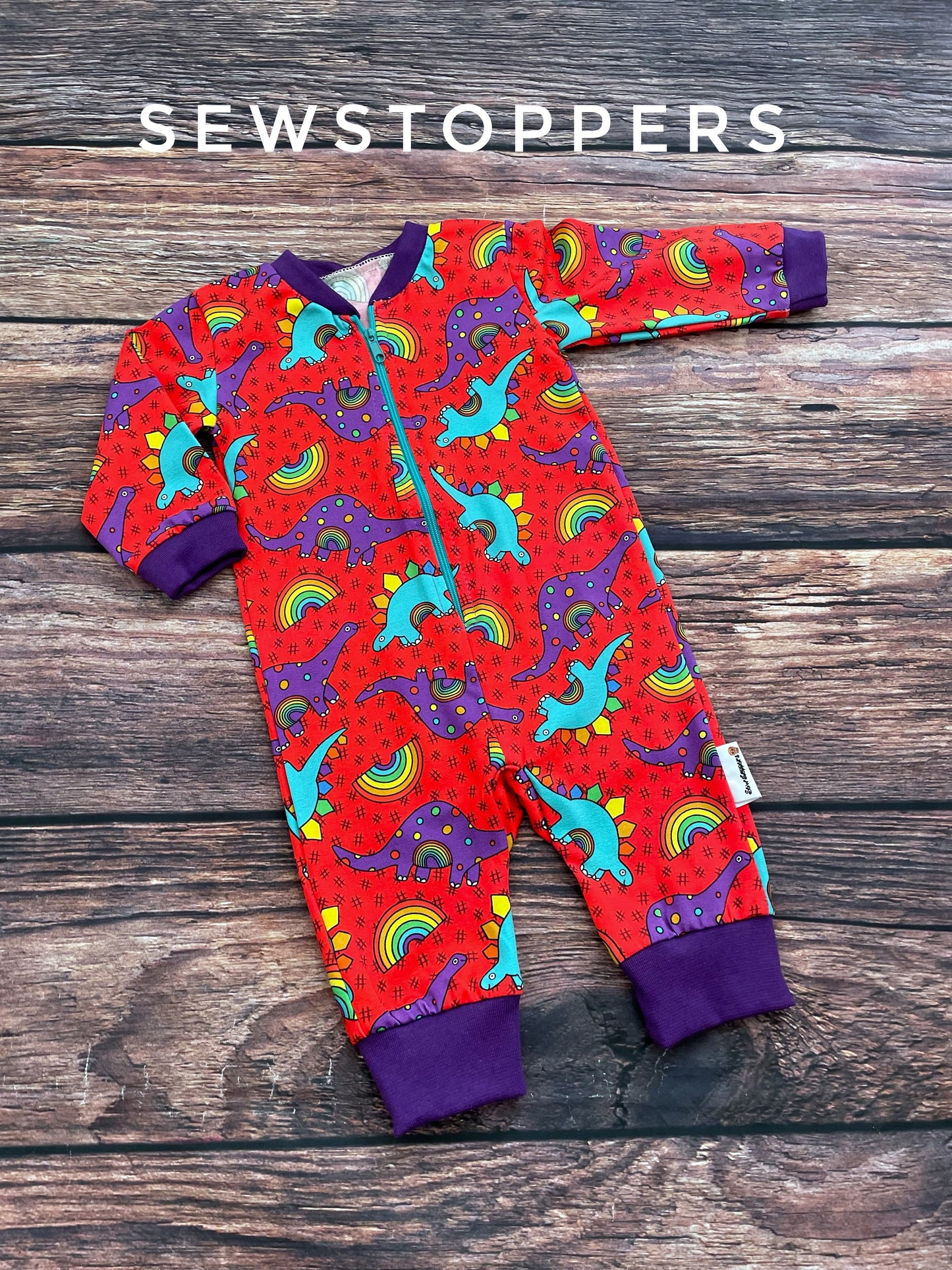 Zip up onesie 3-6m (ready to go)