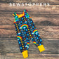 The Boston Romper 3-6m (ready to go)
