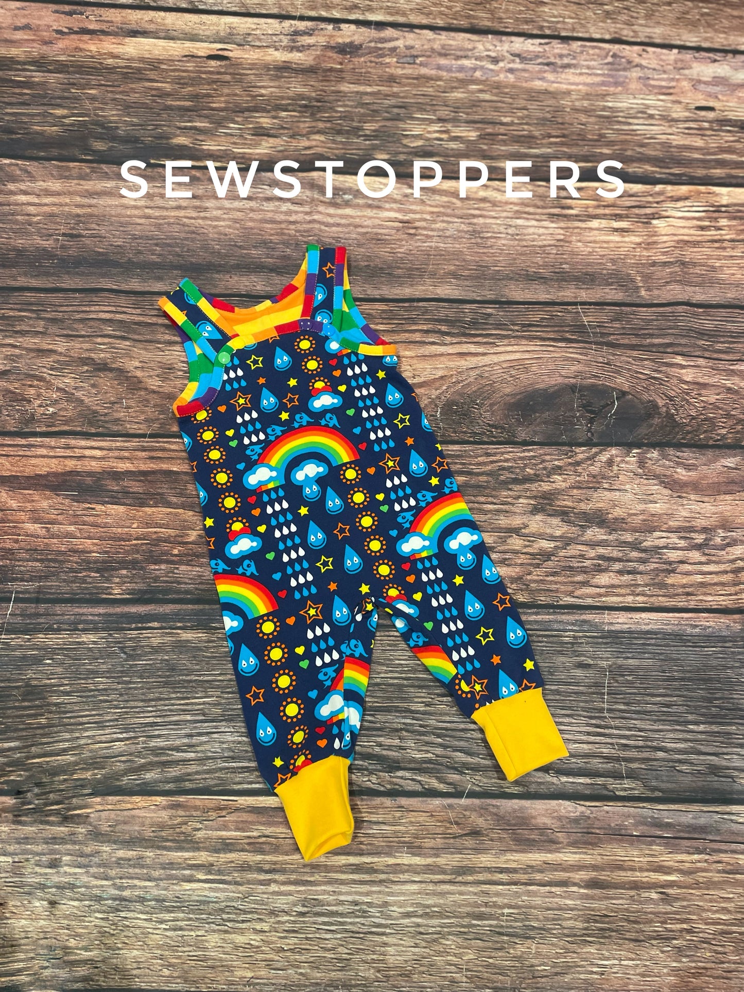 The Boston Romper 3-6m (ready to go)