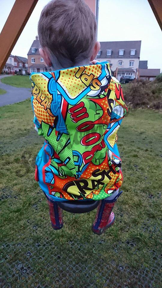 Ultimate hoodie over top
